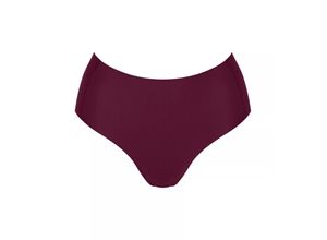 7613109159840 - sloggi - Hochgeschnittener Miederslip - Eggplant 000S - sloggi Zero Feel - Unterwäsche für Frauen