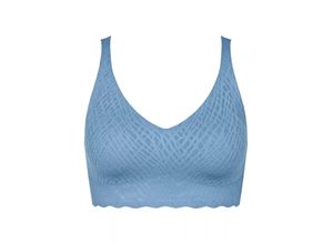 7613109213818 - sloggi - Bralette - Cerulean Blue 00XS - sloggi Zero Feel Bliss - Unterwäsche für Frauen