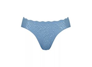 7613109214846 - sloggi - Slip mit hohem Beinausschnitt - Cerulean Blue 00XS - sloggi Zero Feel Bliss - Unterwäsche für Frauen