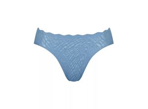 7613109214853 - sloggi - Slip mit hohem Beinausschnitt - Cerulean Blue 000S - sloggi Zero Feel Bliss - Unterwäsche für Frauen