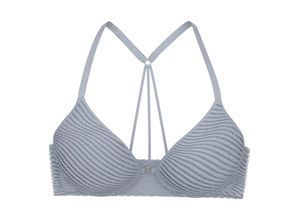 7613109519255 - - Push-up BH mit Frontverschluss - Cerulean Blue 80A - Harmony Spotlight - Unterwäsche für Frauen