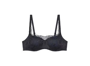 7613109529124 - - Balconette-BH - Black 75B - Body Make-up Illusion Lace - Unterwäsche für Frauen