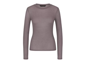 7613109543038 - - Top mit langen Aermeln - Grey 00XS - Beauty Layers - Homewear für Frauen