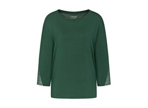 7613109605439 - - Top mit langen Aermeln - Dark Green 0036 - Aura Spotlight - Homewear für Frauen