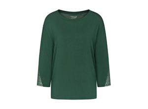 7613109605446 - - Top mit langen Aermeln - Dark Green 0038 - Aura Spotlight - Homewear für Frauen