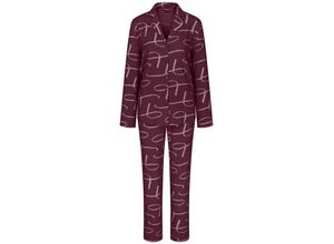 7613109751846 - - Pyjama-Set - Red 0036 - Boyfriend Fit - Homewear für Frauen