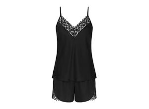 7613109757763 - - Pyjama-Set - Black 0036 - Wild Azalea Florale - Homewear für Frauen