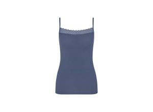 7613109813537 - - Unterhemd mit Spaghettiträgern - Blue 00XS - Feel Of Modal - Unterwäsche für Frauen