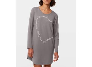 7613109905140 - - Nachthemd - Grey 0046 - O-nightdresses - Homewear für Frauen