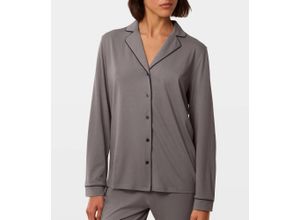 7613109905225 - - Top mit langen Aermeln - Grey 0038 - O-boyfriend - Homewear für Frauen