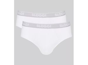 7613112252347 - sloggi - Herren Midi - White M - sloggi Men Go Abc - Unterwäsche für Männer