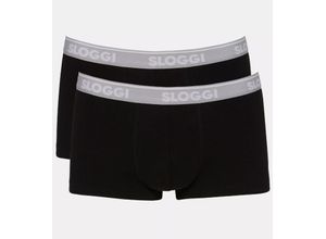 7613112252552 - sloggi - Herren Hipster - Black L - sloggi Men Go Abc - Unterwäsche für Männer