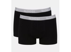 7613112252682 - sloggi - Herren Short - Black S - sloggi Men Go Abc - Unterwäsche für Männer