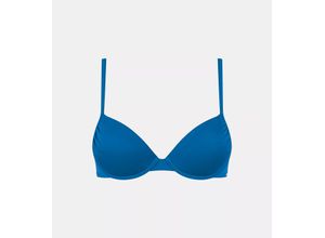 7613112844689 - - Bikini-Top mit Bügel und wattierten Cups - Blue 38C - Mix & Match - Bademode für Frauen