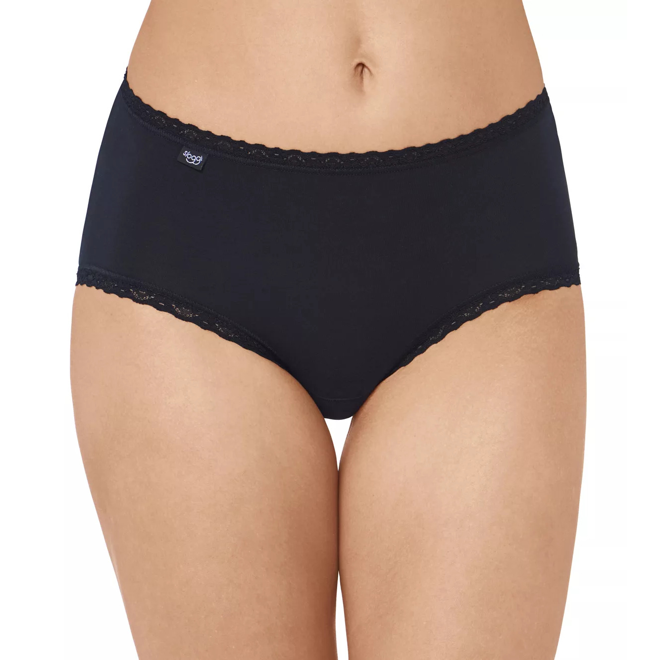 7613112879810 - sloggi - Maxi - Black 0040 - sloggi   Cotton - Unterwäsche für Frauen