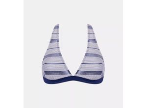 7613112968187 - - Bikini-Oberteil mit Schalen - Blue light 42C - Summer Waves - Bademode für Frauen