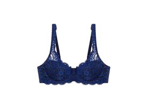 7613113705637 - - Gefütterter Bügel-BH - Dark blue 70A - Amourette - Unterwäsche für Frauen