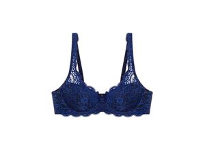 7613113705736 - - Gefütterter Bügel-BH - Dark blue 90B - Amourette - Unterwäsche für Frauen