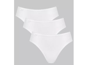 7613114279007 - sloggi - Tai Slip - White 38 - sloggi   Microfibre - Unterwäsche für Frauen