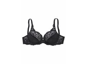 7613114490235 - Große Größen Bügel-BH schwarz Gr90F