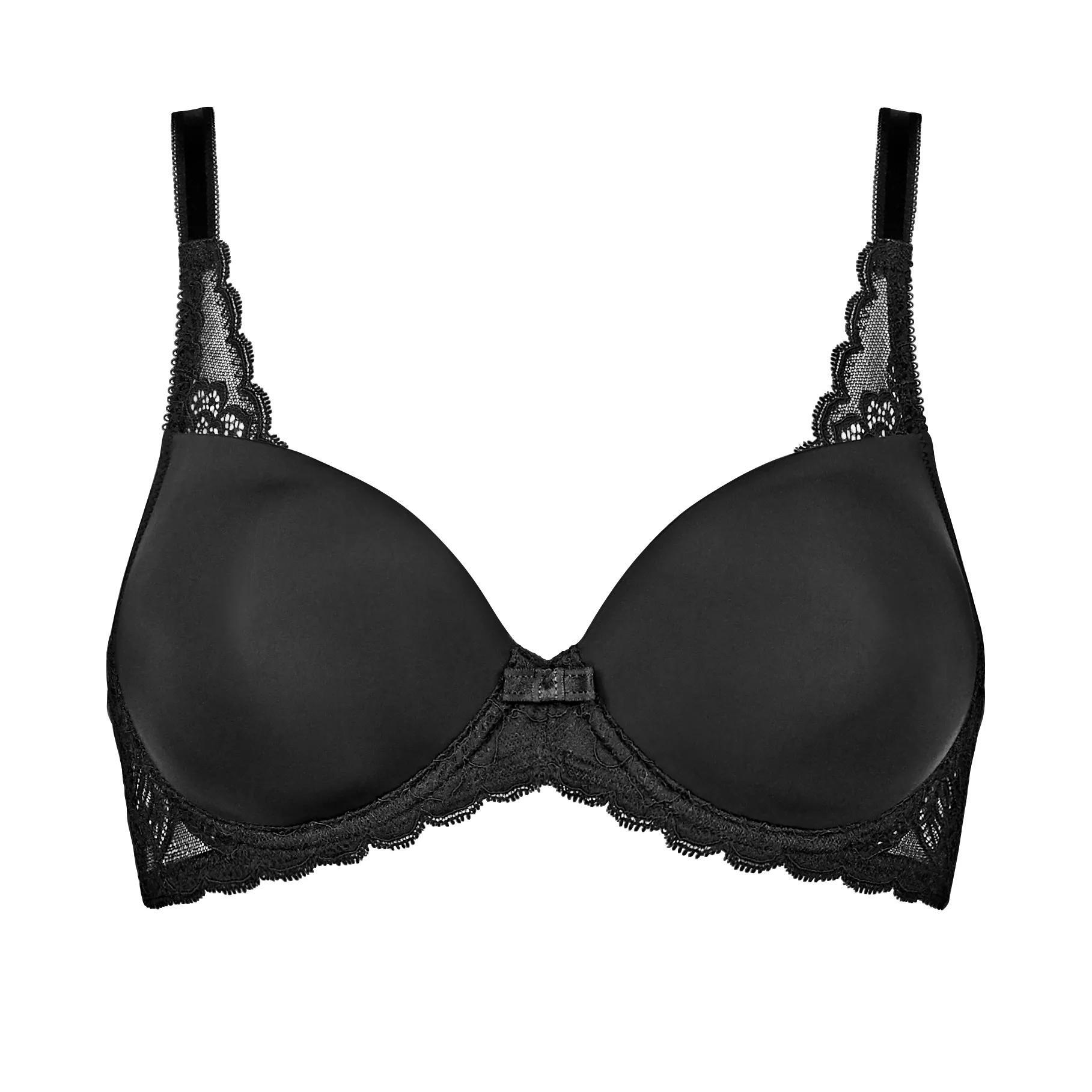 7613114832622 - - Gefütterter bügel-BH - Black 75B - Amourette Spotlight - Unterwäsche für Frauen