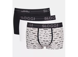 7613129850741 - sloggi - Herren Hipster - Grey 4 - sloggi Men Go - Unterwäsche für Männer