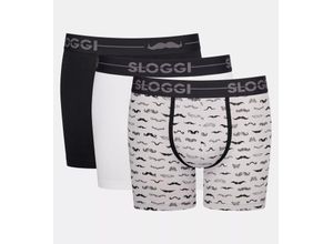 7613129850840 - sloggi - Herren Short - Grey 4 - sloggi Men Go - Unterwäsche für Männer