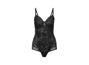 7613136525373 - - Body mit Bügeln - Black 80B - Wild Rose Sensation - Unterwäsche für Frauen