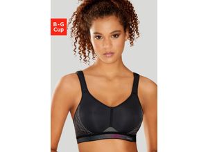 7613136528282 - - Sport BH mit Racerback - Black 80B - Triaction Cardio Cloud - Unterwäsche für Frauen