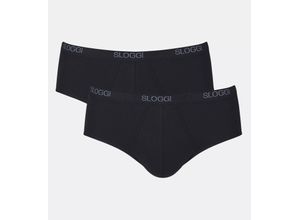 7613136663396 - sloggi - Herren Midi - Black 0004 - sloggi Men Basic - Unterwäsche für Männer