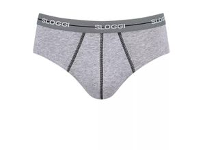 7613136899931 - sloggi - Herren Midi - Grey 0004 - sloggi Men Start - Unterwäsche für Männer