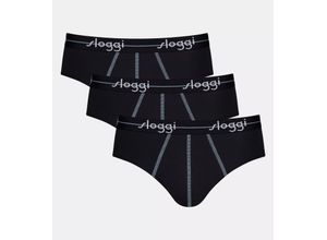 7613136901894 - sloggi - Herren Midi - Black 0004 - sloggi Men Start - Unterwäsche für Männer