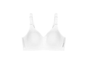 7613136957808 - - Sport BH ohne Bügel - White 75B - Triaction Wellness - Unterwäsche für Frauen