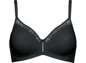 7613137119595 - Cotton Beauty BH bügellos Spitze für Damen schwarz 75D