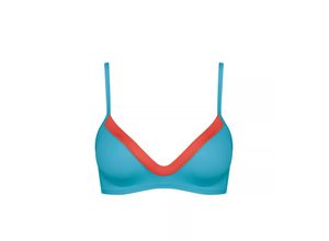 7613137204918 - sloggi - Bikini-Oberteil mit Schalen - Orange XL - sloggi Women Shore Kosrae - Bademode für Frauen