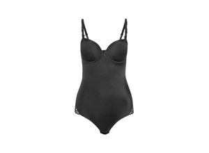 7613137602455 - - Body mit Bügeln - Black 75B - Modern Finesse - Unterwäsche für Frauen