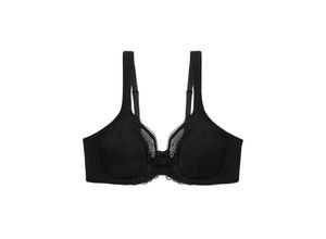 7613137652016 - - Bügel-BH - Black 95E - Modern Lace+cotton - Unterwäsche für Frauen