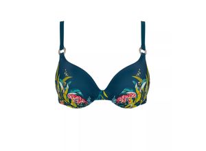 7613137722115 - - Bikini-Top mit Bügel und wattierten Cups - Multicolor 44B - Botanical Leaf - Bademode für Frauen