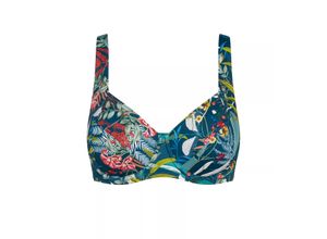 7613137736792 - - Bikini-Oberteil mit Bügel - Multicolor 38B - Botanical Leaf - Bademode für Frauen