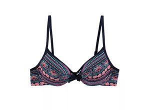 7613137818610 - - Bikinioberteil mit wattierten Cups - Multicolor 38C - Karima - Bademode für Frauen