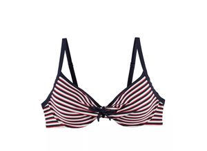 7613137819020 - - Bikinioberteil mit wattierten Cups - Blue 40A - Karen - Bademode für Frauen