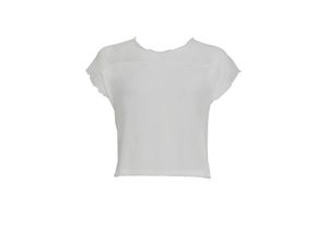 7613137820996 - - Kurzarm Top - White M - Basic Shirt - Bademode für Frauen