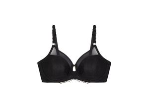 7613138472446 - - Minimizer BH - Black 75C - Azalea Florale - Unterwäsche für Frauen