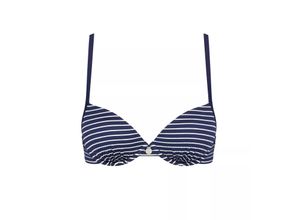 7613138623480 - - Bikini-Top mit Bügel und wattierten Cups - Multicolor 42B - Nautical - Bademode für Frauen