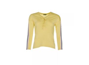 7613138887967 - - Top mit langen Aermeln - Yellow XS - Leona - Homewear für Frauen