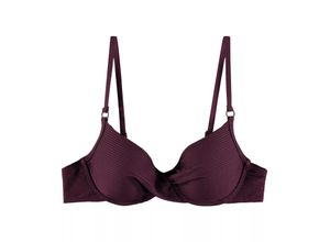 7613139006329 - - Bikini-Top mit Bügel und wattierten Cups - Purple 36A - Madras - Bademode für Frauen