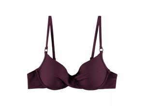 7613139007500 - - Bikini-Top mit Bügel und wattierten Cups - Purple 38B - Madras - Bademode für Frauen