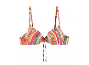 7613139121220 - - Bikini-Top mit Bügel und wattierten Cups - Multicolor 38A - Mokwa - Bademode für Frauen