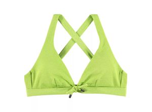 7613139136569 - - Bikini-Oberteil mit Schalen - Dark Green M - Miluma - Bademode für Frauen