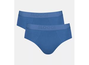 7613139229575 - sloggi - Herren Midi - Blue XL - sloggi Men Free Evolve - Unterwäsche für Männer